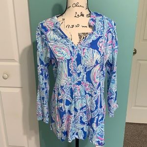 Lilly Pulitzer Tunic Shirt Size L
